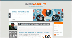 Desktop Screenshot of hyperabsolute.com